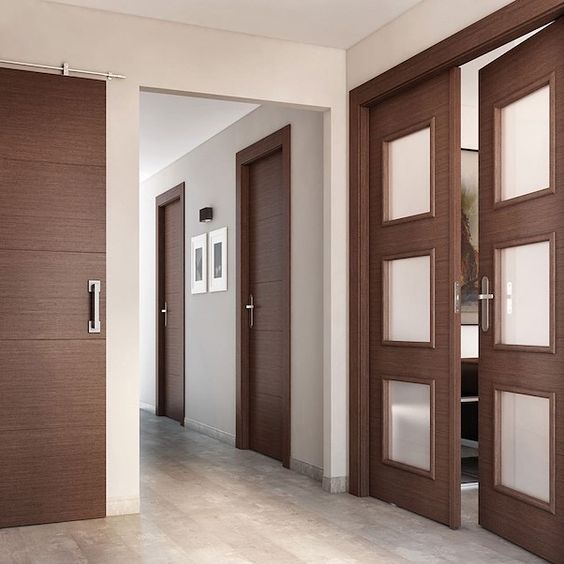 Stylish Modern Bedroom Door Design