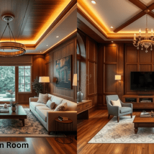 Luxury Wooden Room